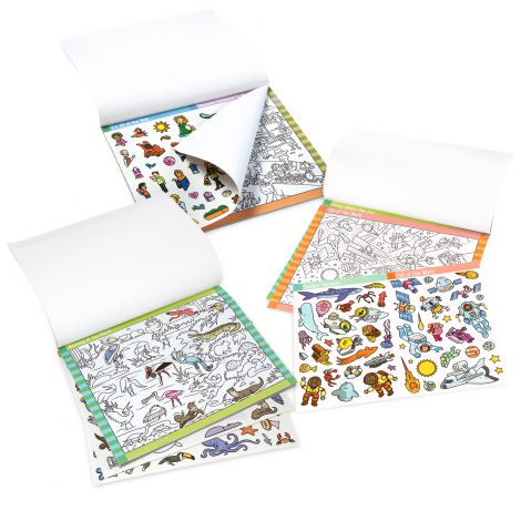Bloc Colorat și Abtibilduri Melissa & Doug În Oraș - imagine 7