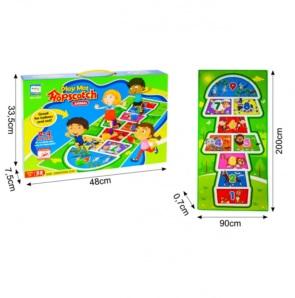 Covoras Joaca Malplay Sotron Spuma 200x90 cm - imagine 3