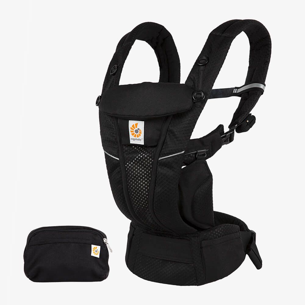 Marsupiu Ergobaby Omni Breeze Onyx Black - imagine 4