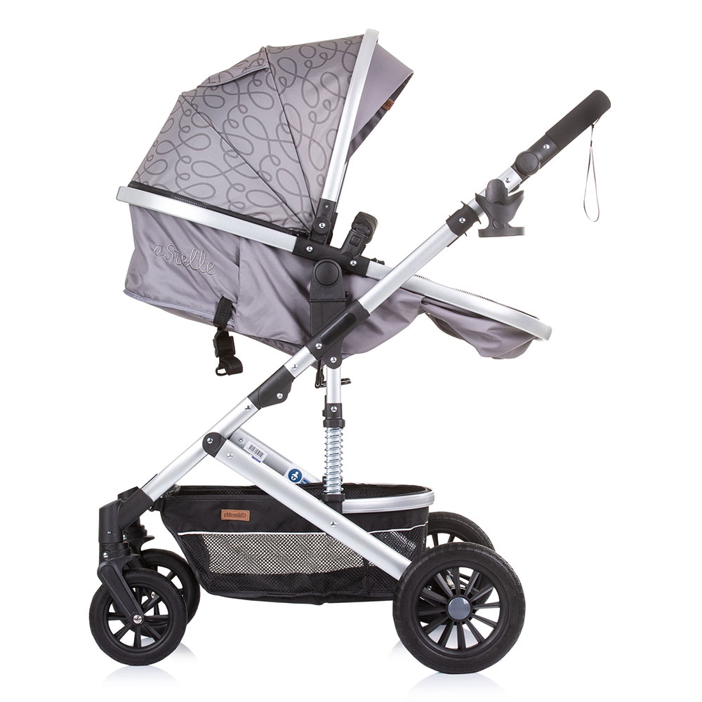 Chipolino Estelle 2 in 1 Glacier - Carucior Landou - imagine 7