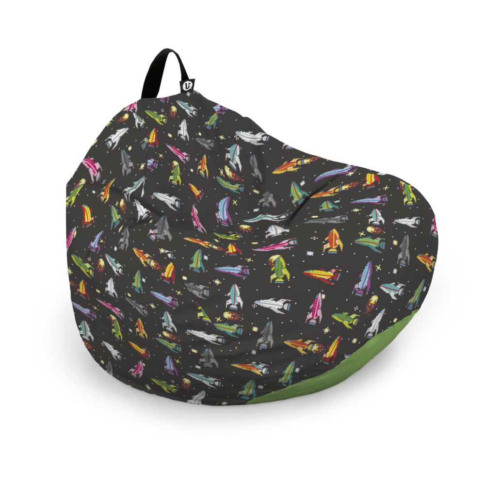 Husa Bean Bag Para XL Updeco, Model Space Ships - imagine 6