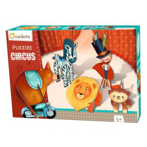 Puzzle 3D Circus Boy Mandarine | Educativ și Distractiv