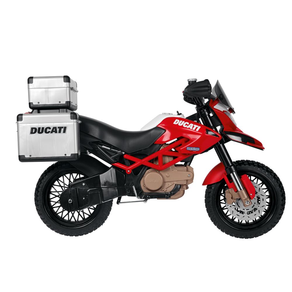 Motocicleta Electrica Peg Perego Ducati Enduro 330W - imagine 7
