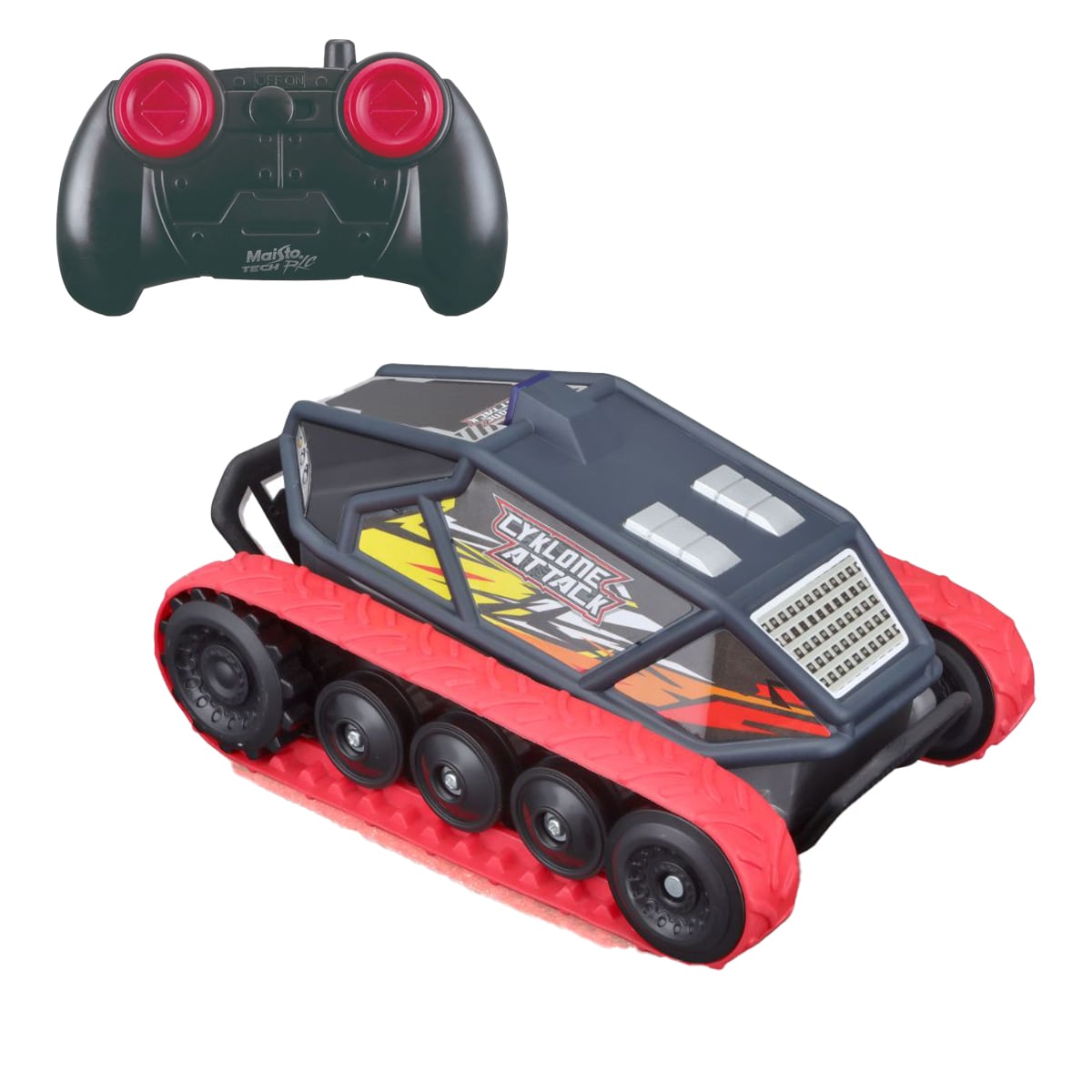 Maisto Tech Cyklone Attack Tanc RC Gri