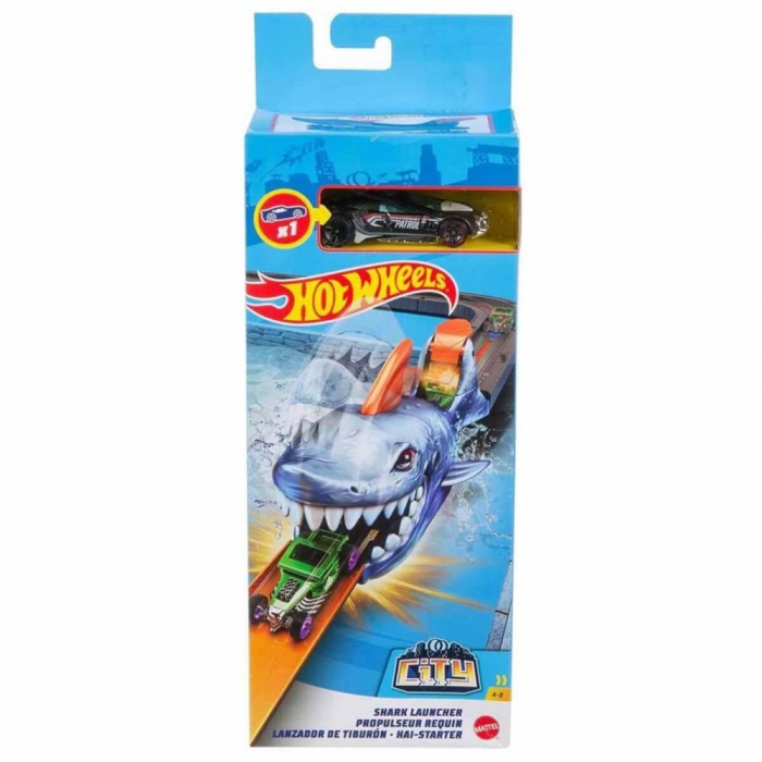 Hot Wheels City Shark Lansator