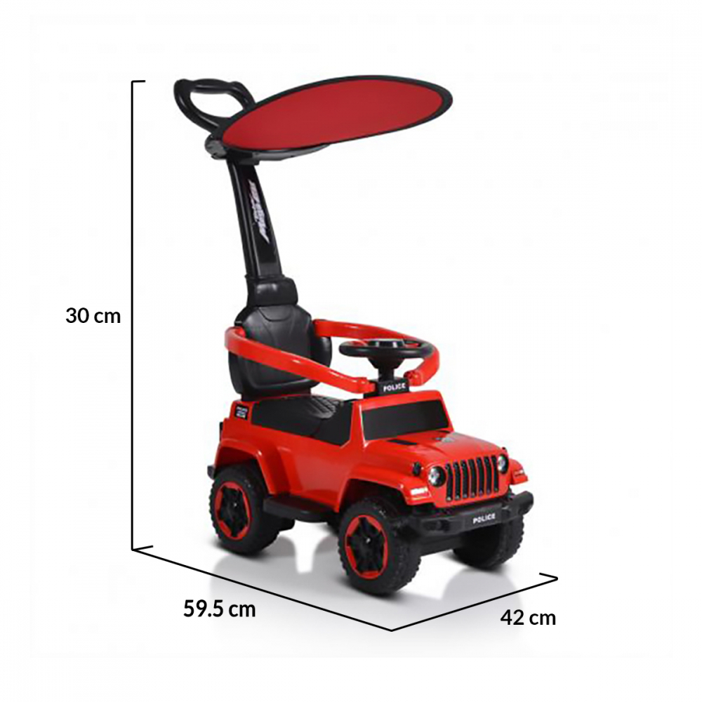 Moni Police Red Masinita cu Maner Parental - imagine 5