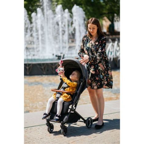 Carucior Sport 4Baby TWIZZY Compact Gri - imagine 13