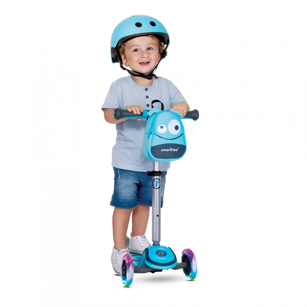 Trotineta SmarTrike T1 Albastru cu Scaun - imagine 6