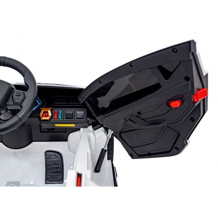 Masinuta Electrica Lamborghini Sian Alb 106W | 2 Locuri - imagine 4