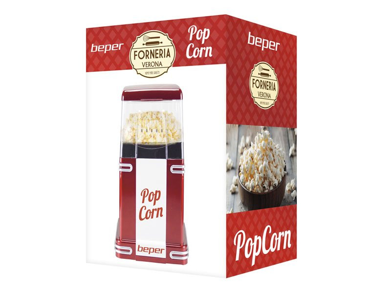 Beper Aparat Popcorn Fără Ulei, 1200W - imagine 3