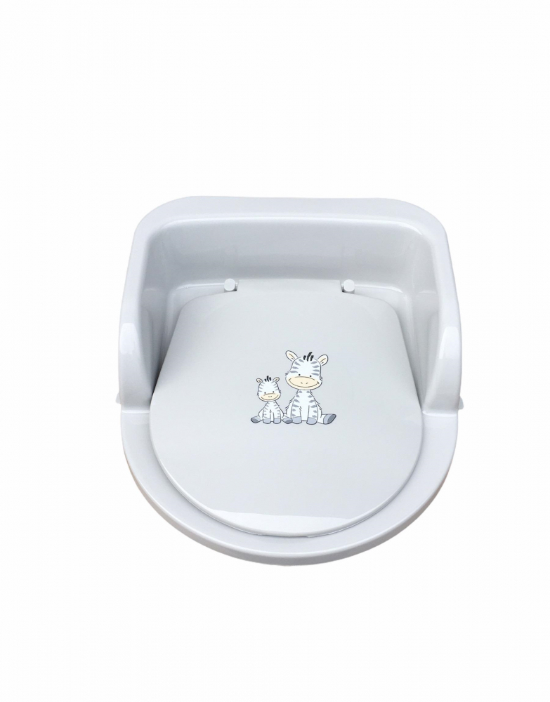 Minitoaleta Lorelli Zebra Grey pentru Dezvoltare - imagine 3