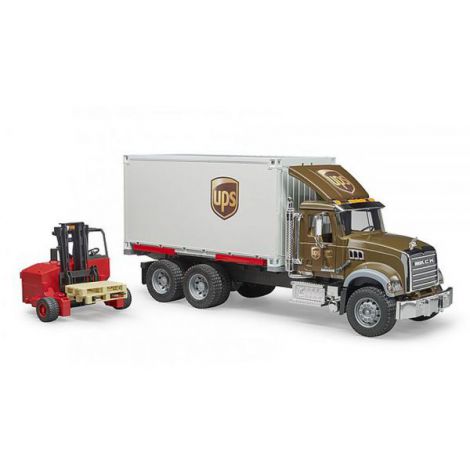 Bruder Camion UPS Mack cu Stivuitor