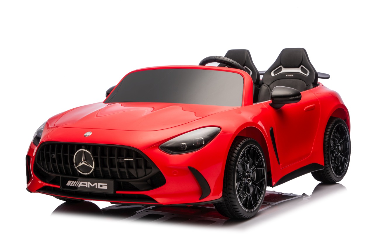 Masinuta electrica pentru copii 3-10 ani cu 2 locuri, Mercedes AMG GT63 NOU XXL 24V 800W 4x4 Rosu - Autokids.ro