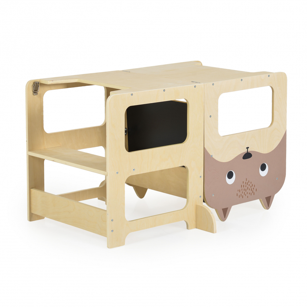 Turn Montessori 3in1 Moni - Learning Tower multifuncțional - imagine 3