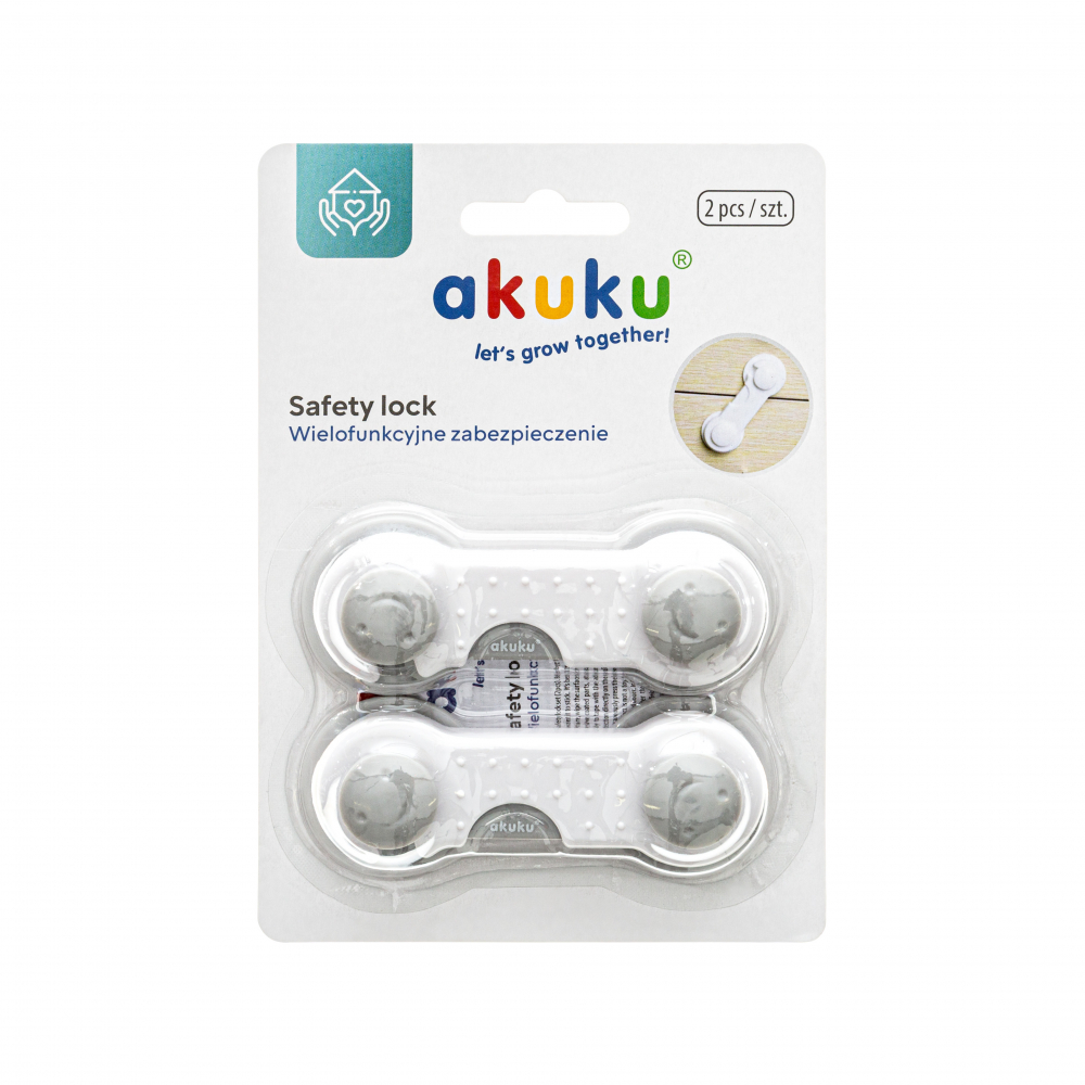 Set Siguranțe Akuku Safety Lock Gri - imagine 2