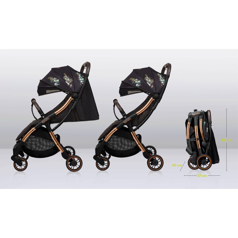 Carucior Lionelo Julie One Golden Moments 0-22 kg - imagine 6