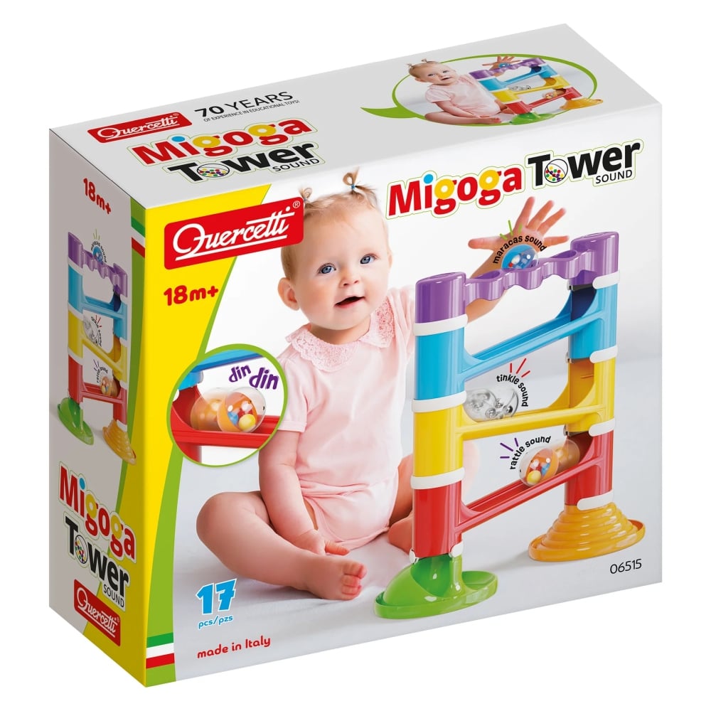Turn Migoga cu sunete Quercetti | Jucărie Educativă