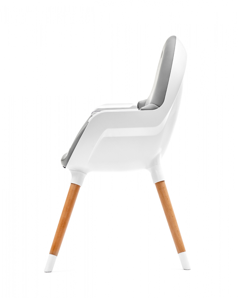 Scaun de masa 2 in 1 Kinderkraft Fini Grey - imagine 4