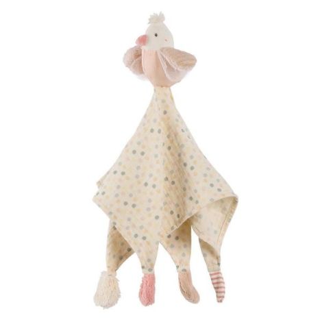Doudou Pasare Pastel - Jucarie Bebelusi Moale si Stralucitoare