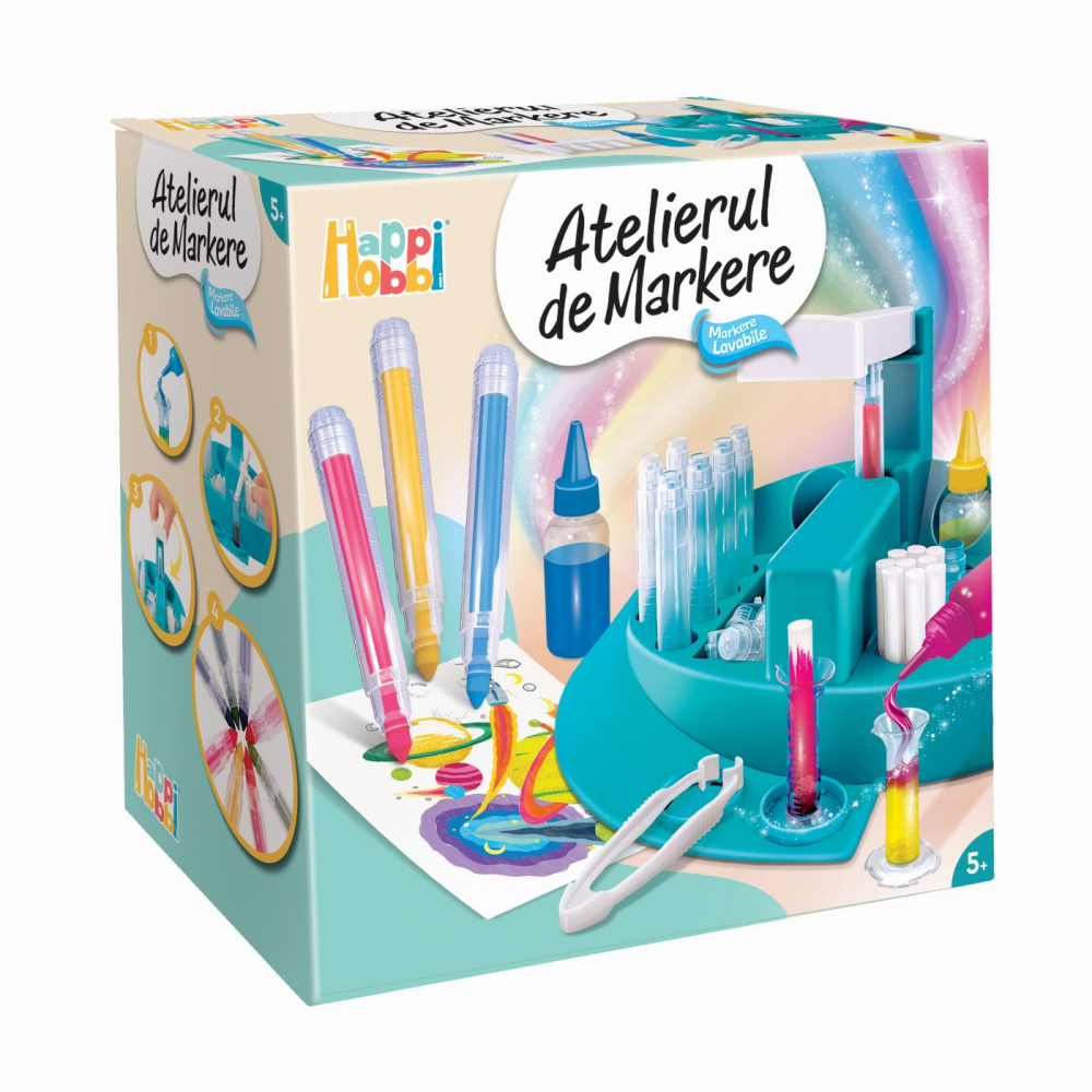 Atelier Markere HAPPI HOBBI As - Creează Culori Unice