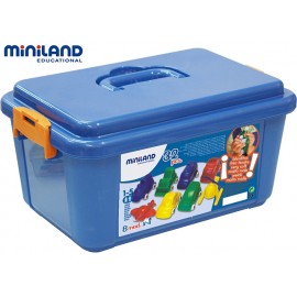 Miniland Minimobil 32 - Set Jucarii Educativ - imagine 3