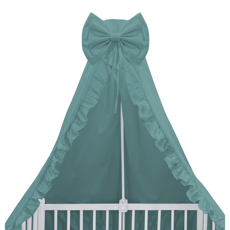 Baldachin MimiNu Royal Nepal Green - Protecție premium
