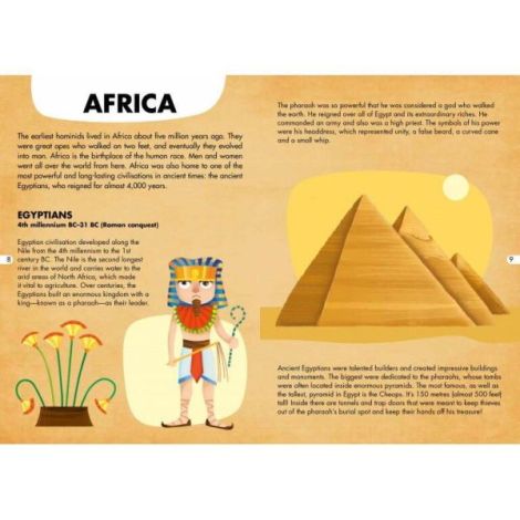 Puzzle Civilizatii Antice Sassi 200 piese educativ - imagine 2