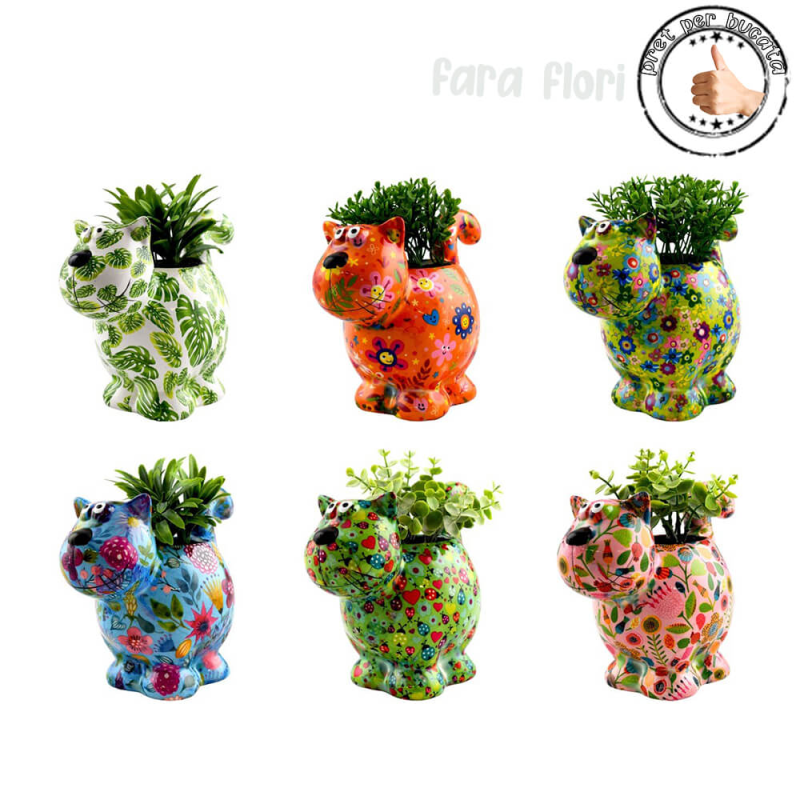 Decoratiune Ceramica Pisicuta Pomme pidou - imagine 8