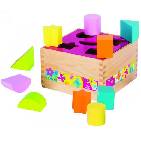 Cutie Sortare Forme Goki | Lemn și Educativ