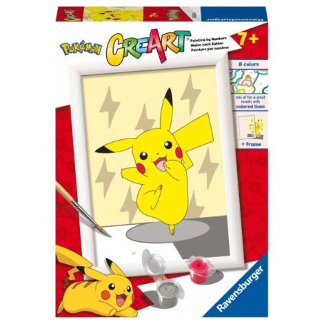 CreArt Pikachu | Set Pictura pe Numere Ravensburger