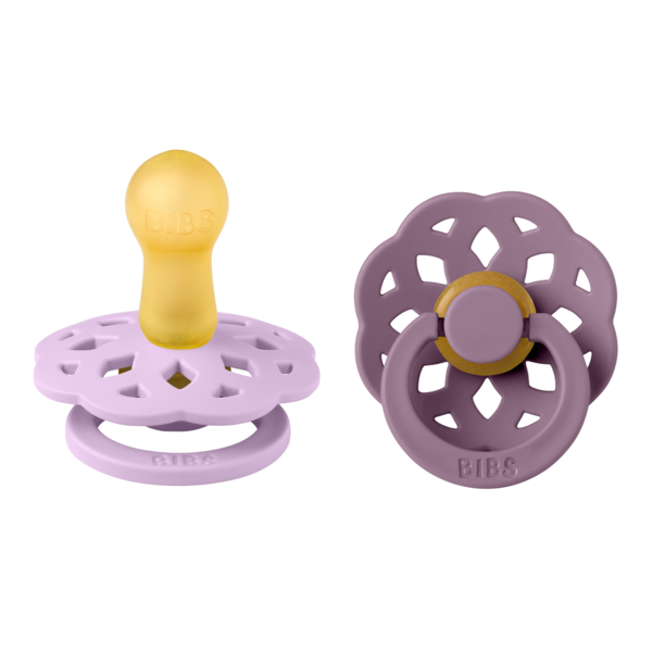 Set 2 Suzete Bibs Bohome Latex, Tetina Rotundă - imagine 4