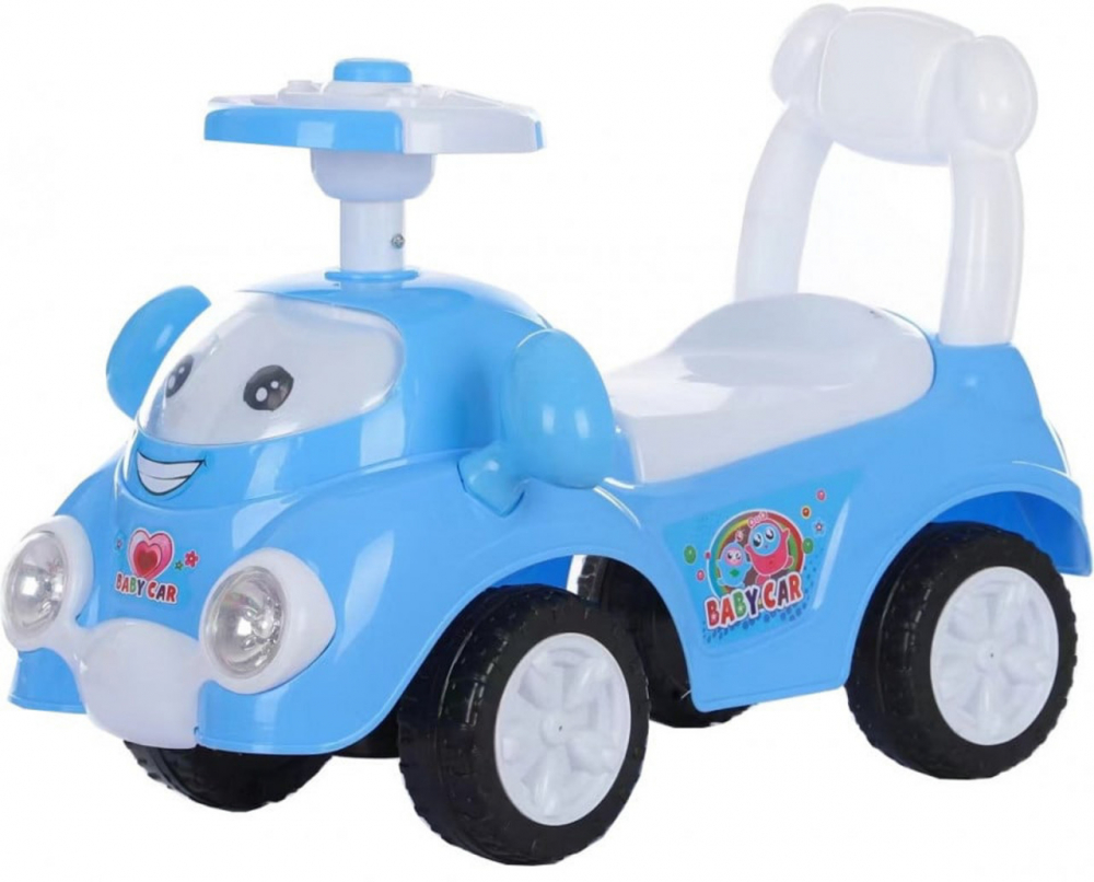 Novokids Super Happy Car Albastru | Masinuta fara pedale - imagine 3