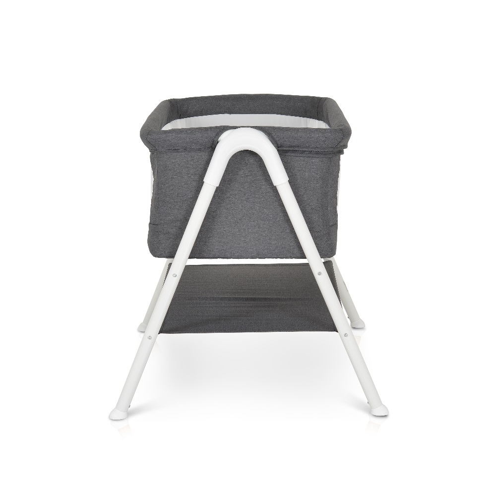 Pătuț Moni Kalinihta Graphite White cu Saltea - imagine 6