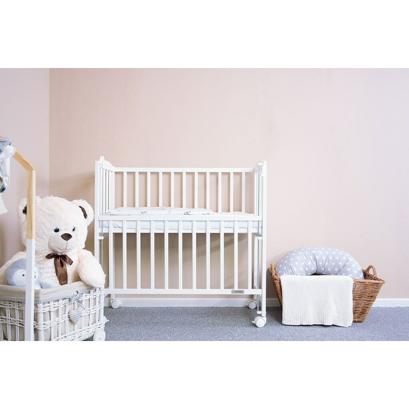 Patut New Baby Mateo White 90x40 cm - imagine 5