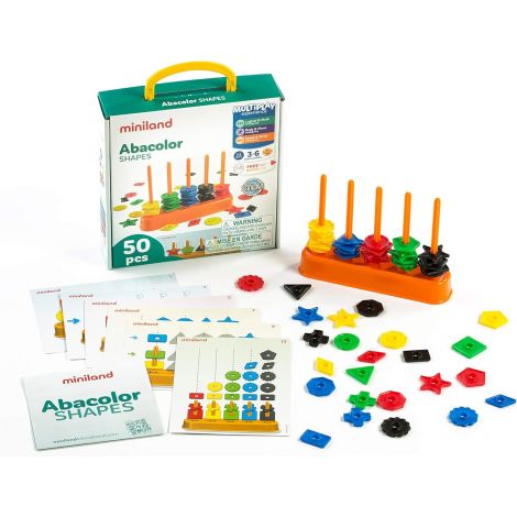 Abacolor Numărătoare 50 piese | Miniland