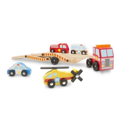 Transportor Urgență Melissa & Doug, 2 Nivele - imagine 4