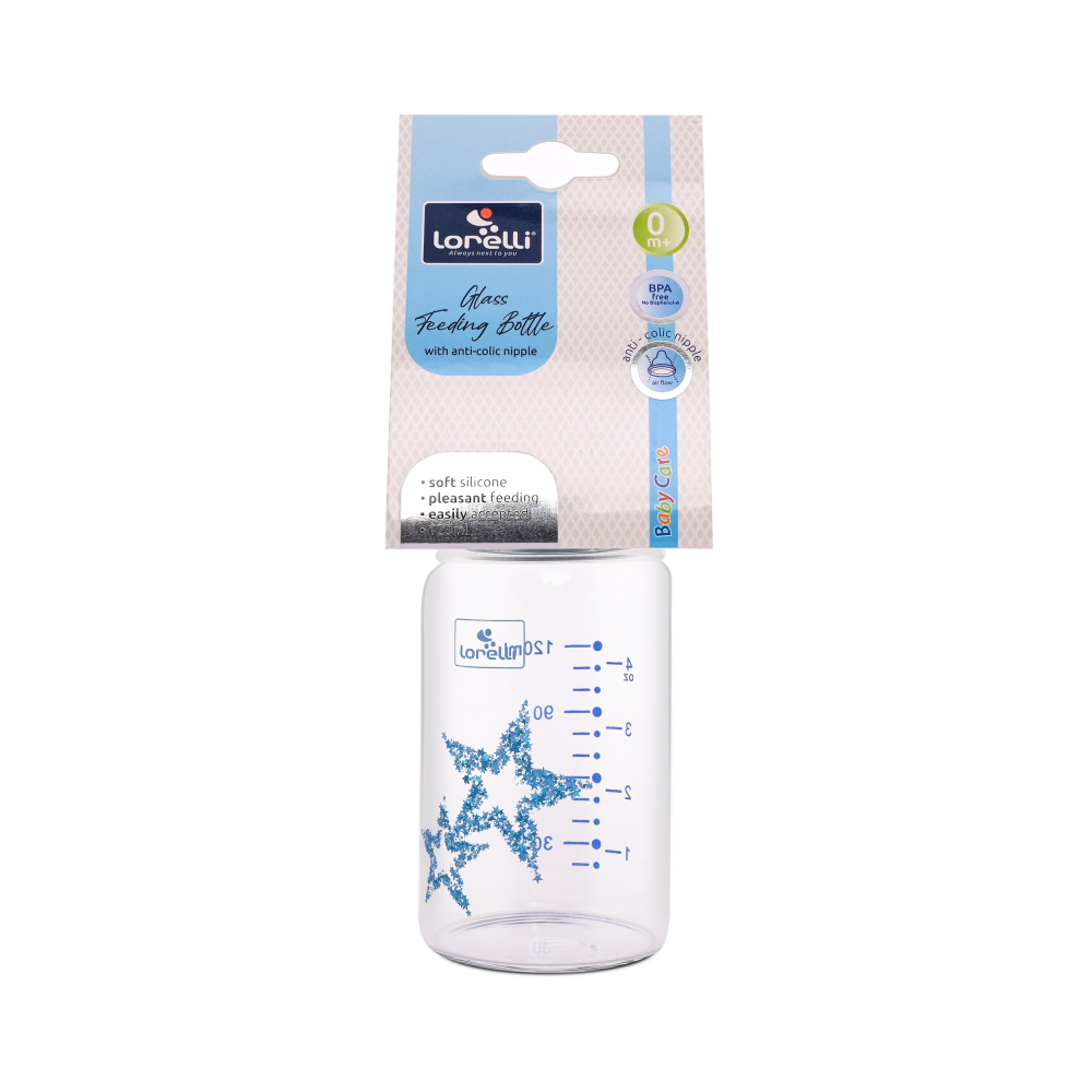 Biberon Sticla Anticolici Lorelli 120 ml Blue