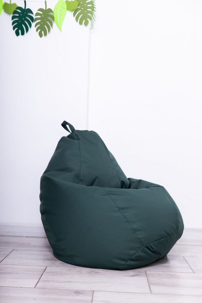 Fotoliu Puf Bean Bag Verde XL - Decoriciu | Relaxare Supremă