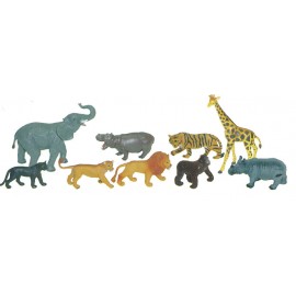 Set 9 Figurine Animale Salbatice Miniland
