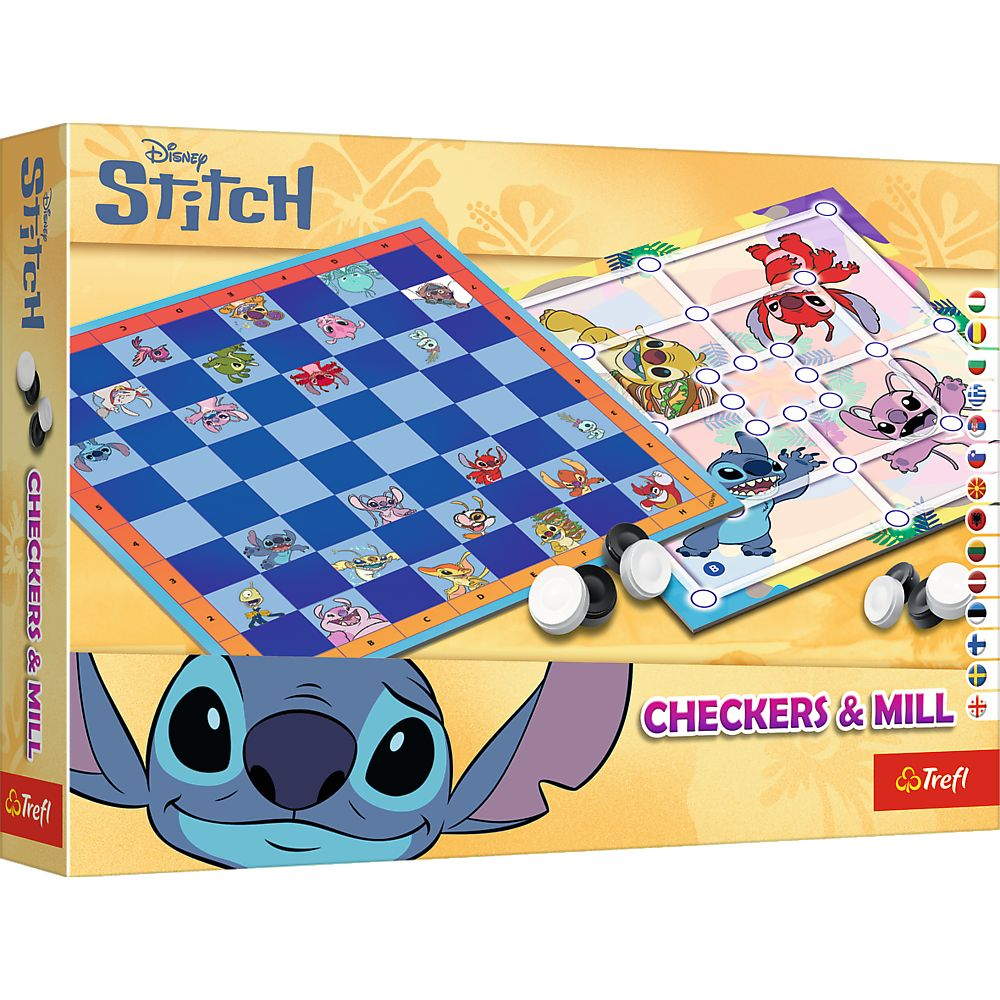 Joc Disney Stitch Dames și Moară Trefl