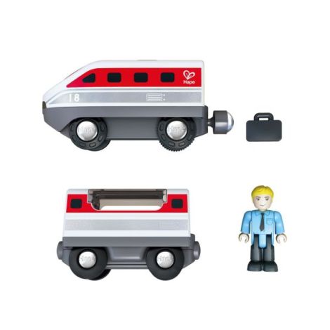 Tren Hape Intercity Motorizat cu Lumini - imagine 5