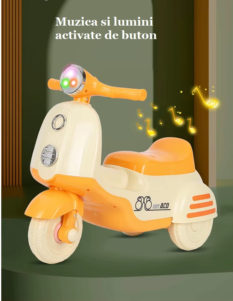 Motocicleta RideON Nichiduta BabyRide cu siguranță - imagine 3