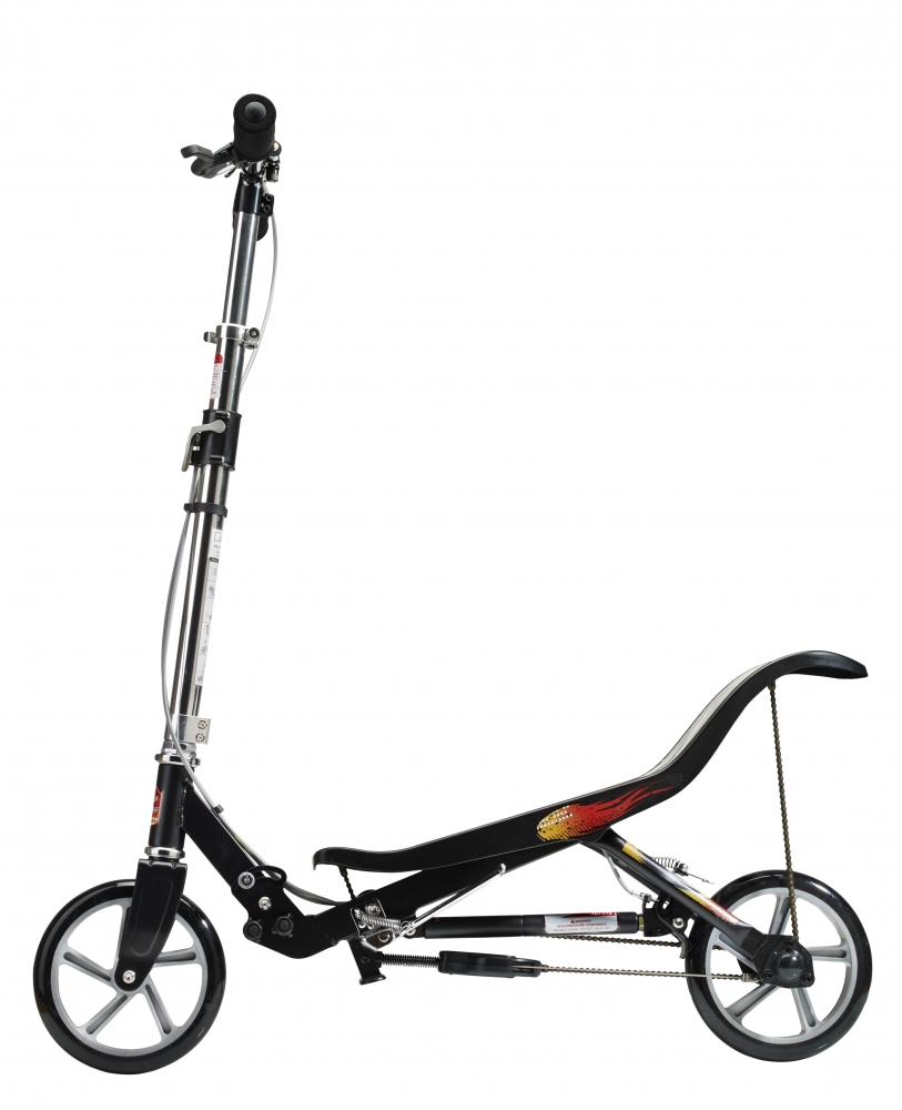 Trotineta Space Scooter X580 Negru, Pliabilă, 8 ani+