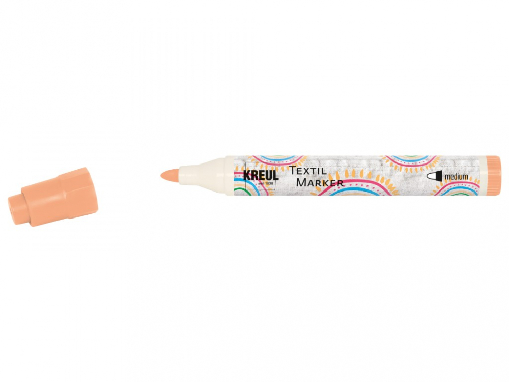 Marker Textil Kreul, 18 Culori, Varf 2-4mm