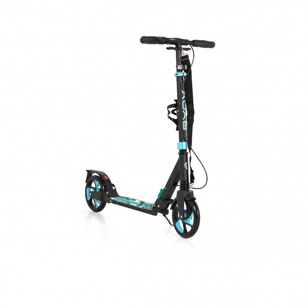 Trotineta Byox Plexus Turquoise, Aluminiu, 10 Ani+ - imagine 8