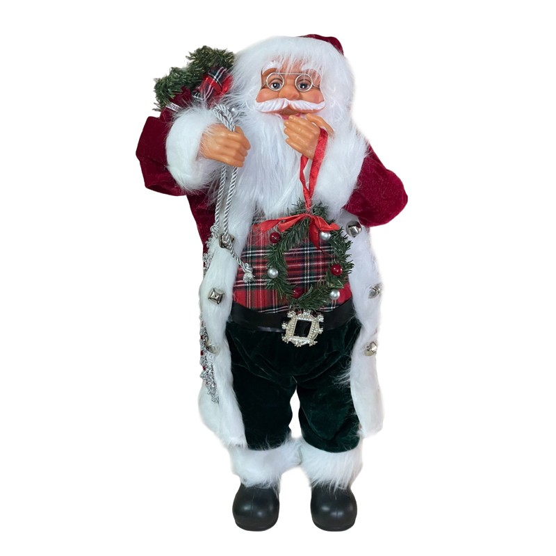 Moș Crăciun Procart 60cm - Decor Magique - imagine 5
