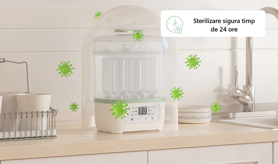 Sterilizator 8 in 1 Momcozy | Nor Pufos - imagine 7