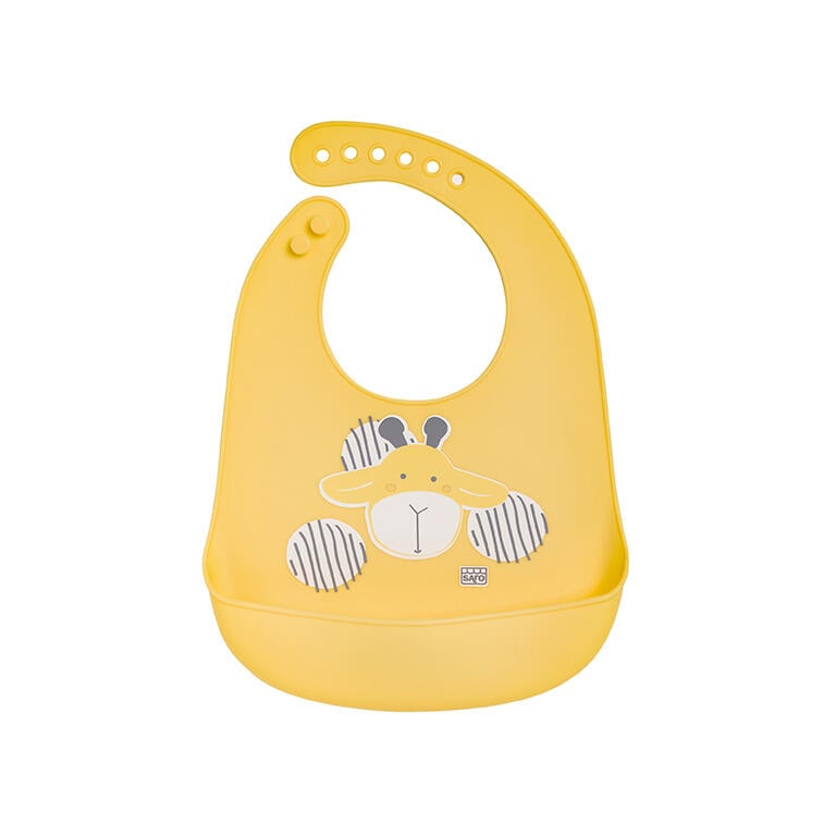 Baveta Silicon Saro Baby Buzunar Ajustabil