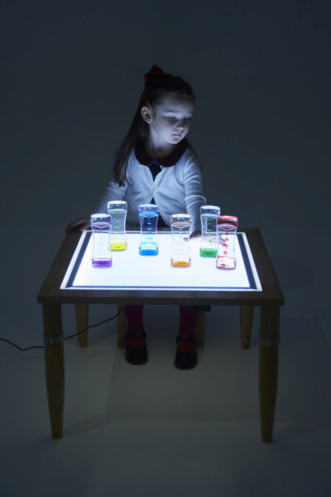 Masa Senzorială TickiT Luminos - Învățare Interactivă - imagine 7