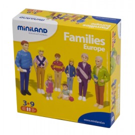 Set 8 Figurine Familie Europeni - Miniland - imagine 3